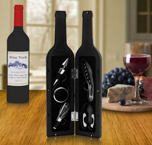 5-Piece Wine Bottle Set